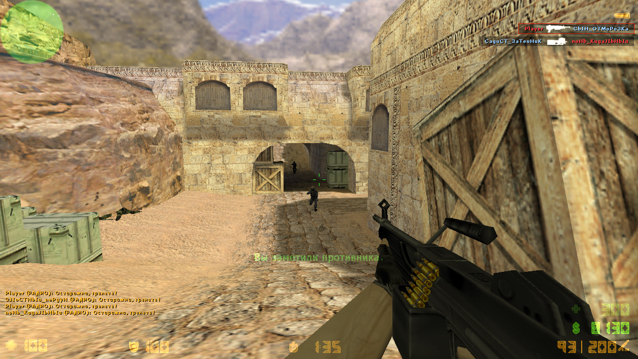 CS 1.6 с 800х600 на весь экран