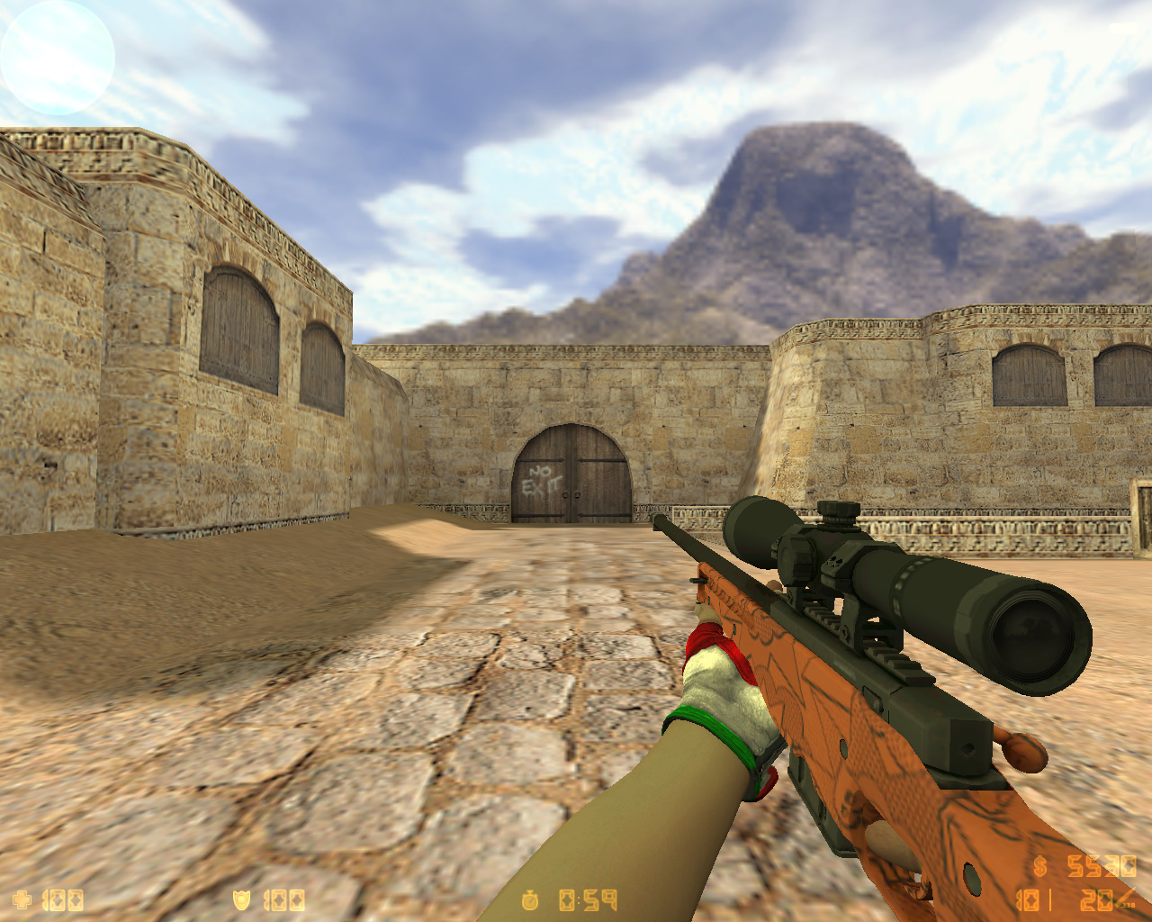 CS 1.6 TheAmonDit Новогодняя