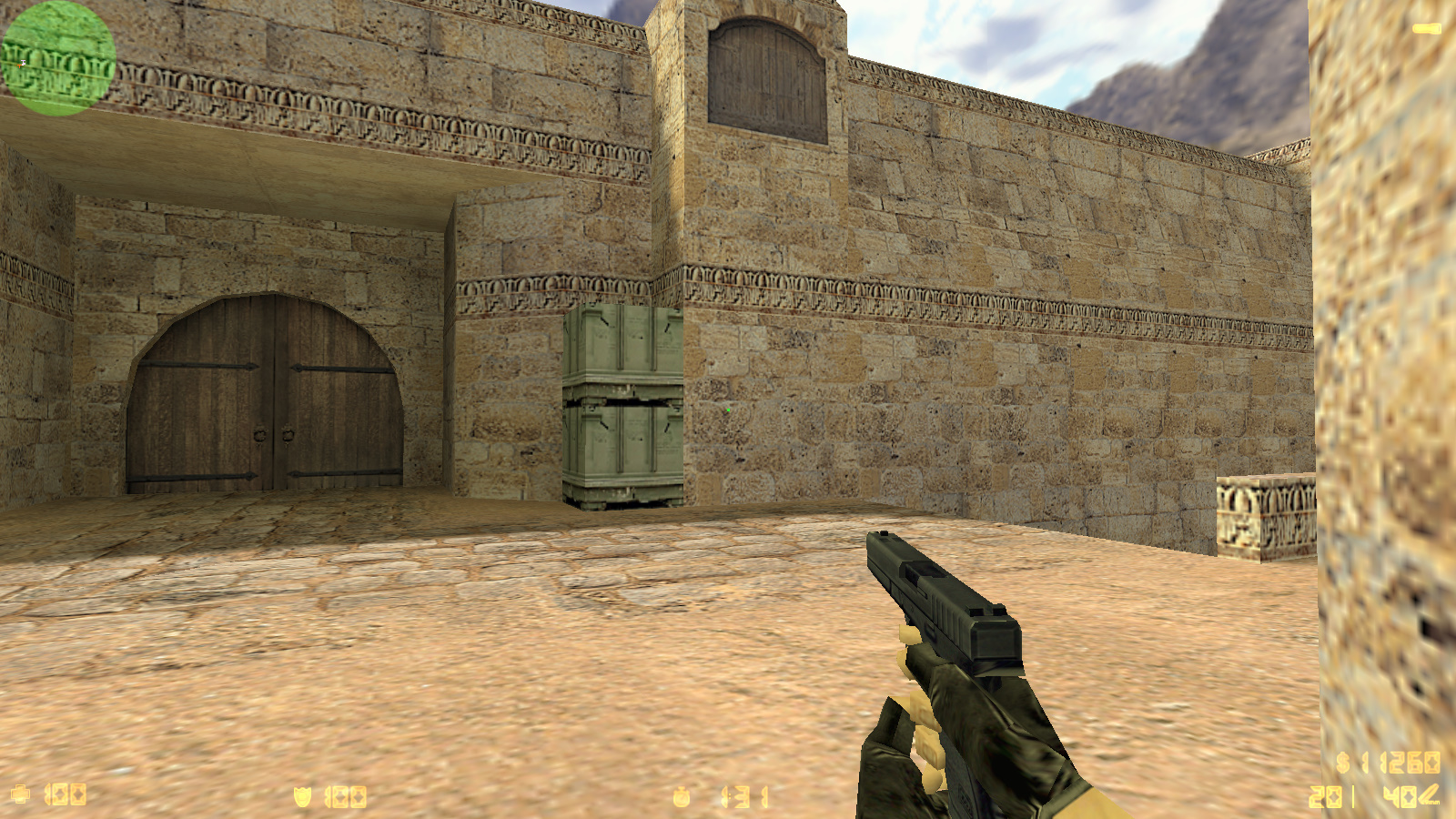 CS 1.6 с прицелом точкой